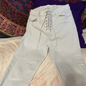 PacSun High Rise Ankle Jeggings, size 30 Power Super Stretch excellent condition
